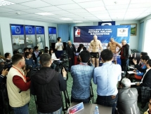 Фоторепортаж с церемонии взвешивания матча WSB «Astana Arlans» — «Rafako Hussars Poland»