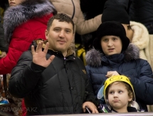 Фото болельщиков c матча плей-офф ВХЛ «Сарыарка» — «Торос» 2:3 ОТ