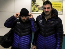  Фоторепортаж с прилета «Барыса» в Астану