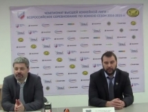 Видео послематчевой пресс-конференции игры плей-офф ВХЛ «Сарыарка» — «Ермак» 3:4 ОТ