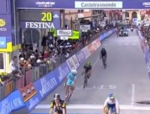 Видео финиша четвертого этапа веломногодневки «Тиррено-Адриатико» с участием гонщиков «Астаны»