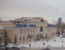 Видеосюжет о поездке ХК «Ермак» в Караганду