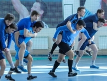 Молодежка «Барыса» продолжает работу