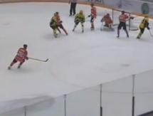 Видео матча плей-офф ВХЛ «Ермак» — «Сарыарка» 5:4