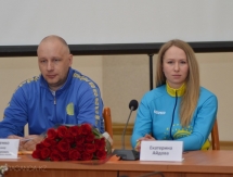 В Караганде состоялась пресс-конференция с участием победителей международных стартов