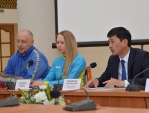 В Караганде состоялась пресс-конференция с участием победителей международных стартов