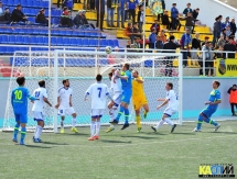 Фоторепортаж с матча Первой лиги «Каспий» — «Кызыл-Жар СК» 0:0 