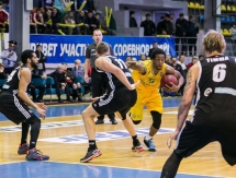 Фоторепортаж с матча ВТБ «Астана» — ВЭФ 79:78