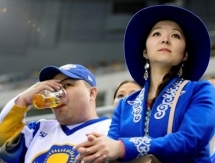 Фоторепортаж с матча первого дивизиона чемпионата мира Украина — Казахстан 2:5