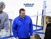 Сборная Казахстана провела тренировку
