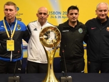 Фоторепортаж с матча Финала четырех Кубка УЕФА «Дина» — «Кайрат» 3:3, доп.вр. 4:7