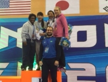 Две казахстанки победили в международном турнире «Mongolian Open-2015» по вольной борьбе