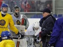 Фоторепортаж с тренировки юношеской сборной Казахстана