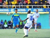 Фоторепортаж с матча Первой лиги «Каспий» — «Кызыл-Жар СК» 0:0 