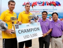 Казахстанские «пляжники» выиграли золотые медали турнира в Тайланде