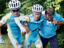 ТОП-5 падений в велоспорте с участием команды «Астана» комментирует Асан Базаев