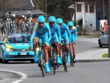 «Астана» стала третьей на стартовом этапе «Джиро дель Трентино»