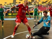 Фоторепортаж с матча Финала четырех Кубка УЕФА «Дина» — «Кайрат» 3:3, доп.вр. 4:7