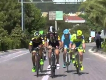 Видео финиша второго этапа велогонки «Тура Романдии» с участием гонщиков «Астаны»