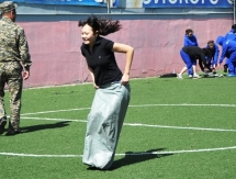 Казахстанские военнослужащие организовали праздничную эстафету