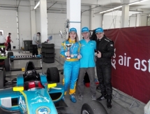 Astana Motorsports заняла третье место на этапе «Формулы 3»