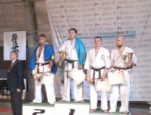 Спортсмены из Мангистау завоевали медали на чемпионате Европы по кекушинкай карате в Москве