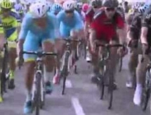 Видео финиша третьего этапа велогонки «Джиро д’Италия» с участием гонщиков «Астаны»