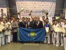 Спортсмены из Мангистау завоевали медали на чемпионате Европы по кекушинкай карате в Москве