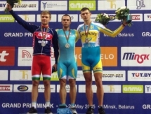 Казахстанские трековики стартовали на «Гран-при Минска»