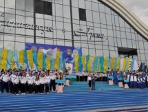 Зажжен огонь Спартакиады Казахстана