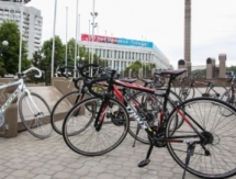 Велопробегом отметили Международный Олимпийский день в Алматы