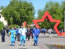 Свыше тысячи жителей Петропавловска приняли участие в Олимпийском забеге