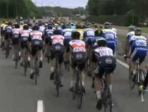 Видео финиша первого этапа велогонки «World Ports Classic» с участием гонщиков «Астаны»