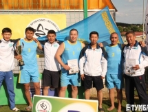 Актаусцы стали третьими на турнире по бич-воллею среди спортсменов с ограниченными возможностями