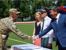 Чемпионы мира приняли воинскую присягу в ВС РК