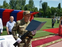 Чемпионы мира приняли воинскую присягу в ВС РК