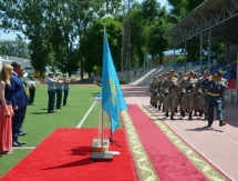 Чемпионы мира приняли воинскую присягу в ВС РК