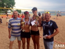Актауские спортсменки заняли первое место на международном турнире по пляжному волейболу в Белоруссии