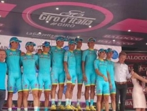 «Астана» — победитель командной классификации «Джиро д’Италия-2015»