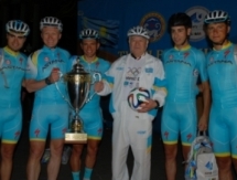 Велопробег в честь Дня государственных символов прошел в Алматы