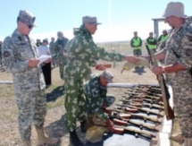 В Казахстане проходит отбор солдат для I Военно-спортивных игр стран СНГ 