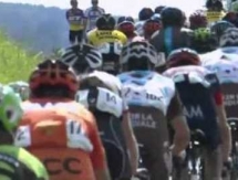 Видео финиша седьмого этапа «Тура Швейцарии» с участием гонщиков «Астаны»