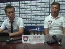 Видео послематчевой пресс-конференции Дмитрия Огая игры Премьер-Лиги «Кайсар» — «Актобе» 0:0