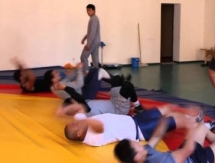 Сборная Казахстана проводит УТС в Щучинске