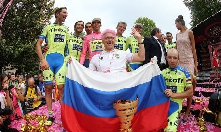 Олег Тиньков: «„Tinkoff-Saxo“ выиграла „Джиро“ у целого государства Казахстан»