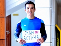 Хоккеисты «Барыса» поздравляют Астану