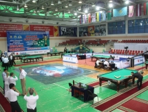 В Усть-Каменогорске стартовал открытый чемпионат Азии по бильярду