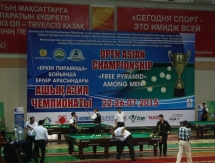 В Усть-Каменогорске стартовал открытый чемпионат Азии по бильярду