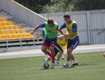 Фоторепортаж с тренировки «Востока» перед матчем с «Махтааралом»