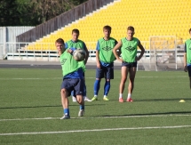 Фоторепортаж с тренировки «Востока» перед матчем с «Махтааралом»